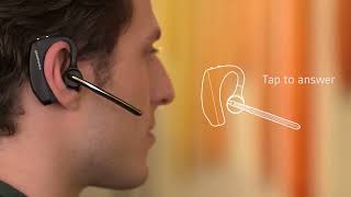 Plantronics by Poly Voyager 5200 Wireless Headset   Single Ear Bluetooth Headse