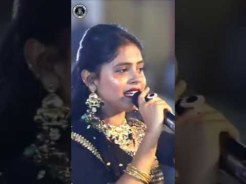 Alvira Mir |  Best Gujarati singer | jordaar performance 👌#shorts #youtubeshorts  #alvira_mir