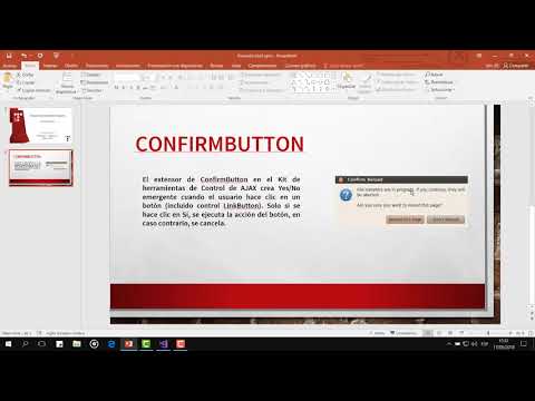 8.- ASP.NET AJAX Control ToolKit - ConfirmButton