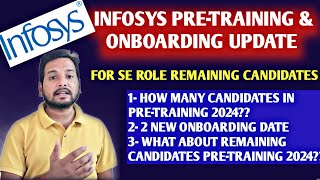 Infosys SE Role Pre-training Program || Onboarding Update || Joining Date Extension || Survey Form