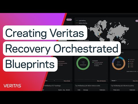 Creating Veritas Recovery Orchestrated Blueprints