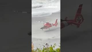 WATCH: 11-year-old girl rescued from deep ocean waters by helicopter
