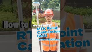 RTK Point Calibration Tutorial Operation #Engineering,#RTKGPS,#GPSRTK,#Constructionsurvey,#Geomatics