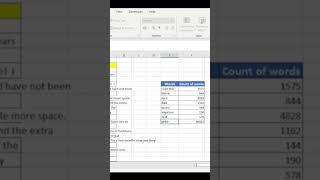 sentiment analysis word count from cell check out my channel for full video #wordcount