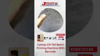 Cyklop CM 750 Batch Printing Machine #shorts #ytshorts #cyklop #videojet #batchprinting #CM750