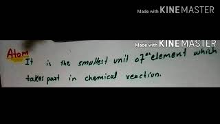 Atom,structure of atom ,size of atom and diagram of atom