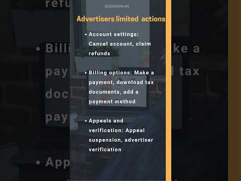 Google Ads account suspensions  - Limited Account Actions  #digitalmarketing#googleads