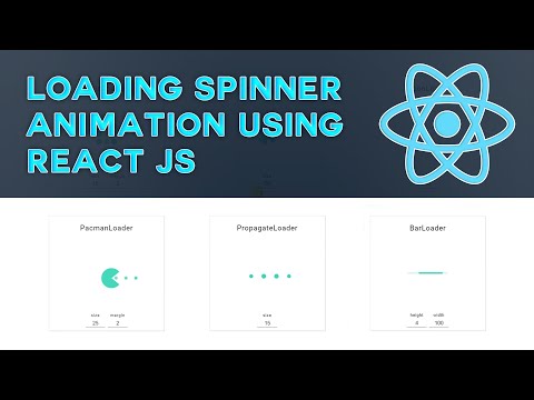 Loading Spinner Animation using React js | Loading Animation in React js | react js #shorts