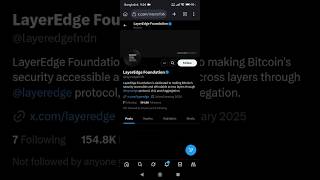How To Complete Follow LayerEdge Foundation on X to stay up to date. Follow @layeredgefndn on X Task