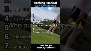Ranking The Funniest Cut-Off Memes