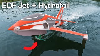Can a R/C EDF Jet Take Off From Water?