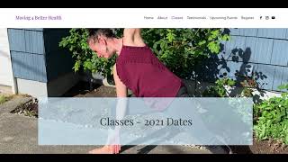 Bad Rhino Website Design Project - Moving 4 Better Health