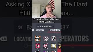 Asking A Xim Cheater Why He's Negative