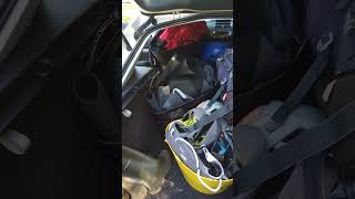 This is what packing for a five day lead climbing course plus multiple kayak trips looks like!