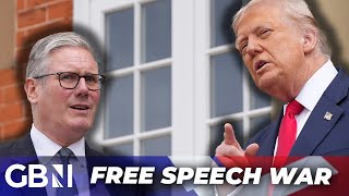 Donald Trump gives blunt five word verdict on free speech threat in UK