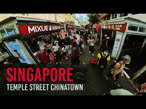 Chinatown Unveiled: Temple Street Walking Tour | #insta360 #walkingtour #chinatownsingapore