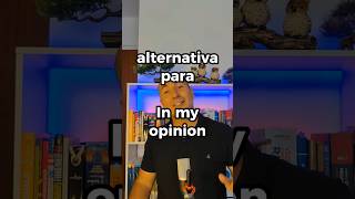 Em vez de dizer "in my opinion" #dicadeinglês #inglesfacil #ingles #pronunciation #inglêsbásico