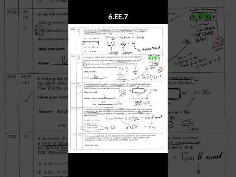 6.EE.7a Test Review. #maths #mathhelp #algebra #solvingequations