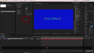 33  Using the fast blur effect on your text layers