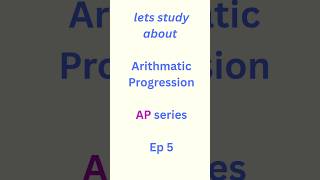 🔢 let's study nth term of AP series 🔢 #powertutorials #maths