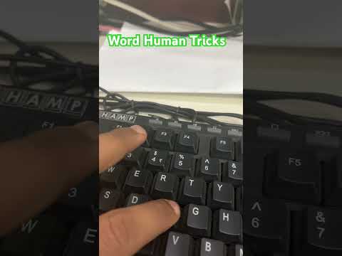 How to Create Human Images in Word using Shortcuts - Quick Guide"
