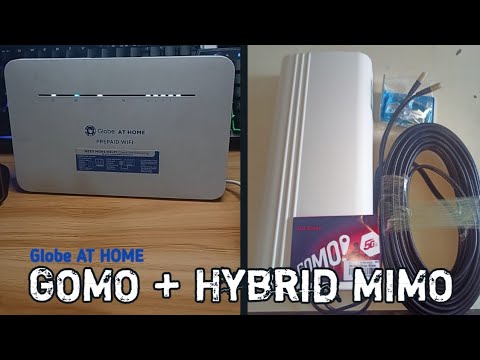 GOMO + Hybrid MIMO + B535 Prepaid modem | Internet Test