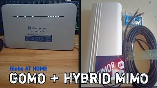 GOMO + Hybrid MIMO + B535 Prepaid modem | Internet Test