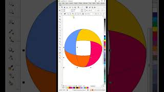 Use of Smart Fill tool & Interactive Fill tool In Coreldraw X7 | For Beginners #coreldraw #artwork
