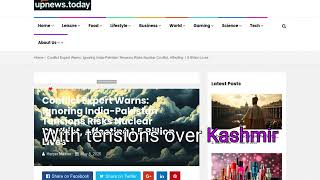 "Breaking: India-Pakistan Tensions Pose Nuclear Threat to 1.5 Billion — upnews.today Insight"