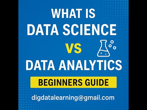 What is Data Science vs Data Analytics? | Beginners Guide with Real Examples 🔍📊