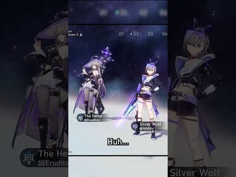 The Herta unique dialogue when paired with Silver Wolf - Honkai Star Rail 3.0