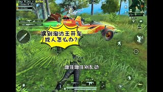 遇到淘汰王开车找人怎么办？ #和平精英 #和平精英新春荣都 #大吉大利和平年 #玩的就是和平精英 #电子竞技不需要视力