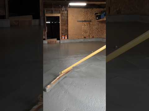 DIY Wooden Concrete Rake #concrete #construction