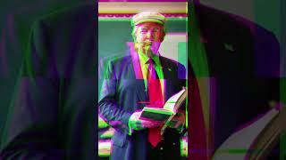 Teacher Trump!!🧑‍🏫📖 #openartai #bulkcreateimage #trump #trending #aitools #crossover