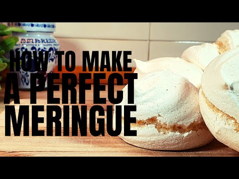 How To Make "Meringhe" - Classic Meringue Easy Recipe (2 Ingredients)