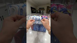 Watch me restock our tennis cabinet #homeorganization  #decortips  #homediy