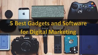 5 EXTREMELY NEEDED DIGITAL MARKETING TOOLS!