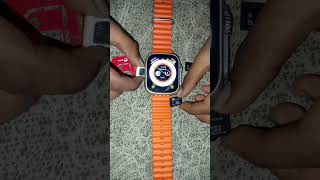 How to SIM card insert In T800 Ultra smart watch ⏱️ main 😮