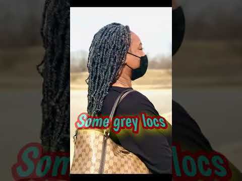 Grey Jamaican Locs/Nu Locs