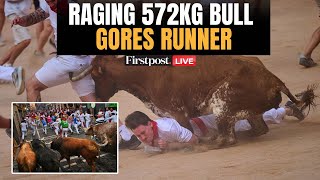 Spain Bull Run LIVE: Pamplona Bull Festival Resumes After Stampede | San Fermin Bull Festival | N18G