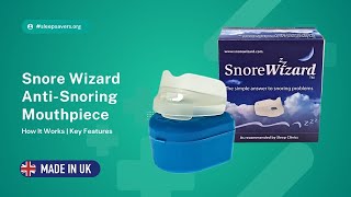 Snore Wizard Anti-Snoring Mouthpiece: Instant Relief, No Molding Required