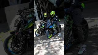 Dynamic modified Duke & RC 390 💙 Akrapovic exhaust 💥 #rc390 #duke390 #ytshorts #shorts #viralshorts