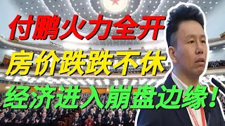 【付鹏高能演讲】经济进入崩盘边缘，房地产跌跌不休、消费断崖式下滑！