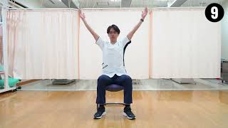 循環器病予防対策02「メタボリックシンドロームの予防　～座っておこなう体操～」