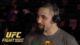 Robert Whittaker and Reinier de Ridder preview #UFCAbuDhabi main event | ESPN MMA