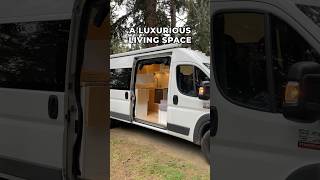 Stunning RAM ProMaster conversion that feels like a luxury home on wheels! 🚐 #campervan