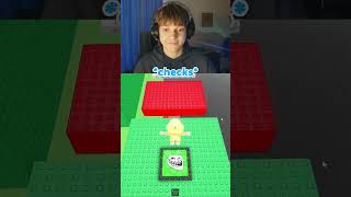 invisible floor troll! 🤫😱 #roblox #robloxshorts #robloxmemes