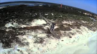 Ponce Inlet windy quadflying