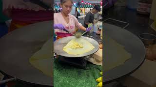 香蕉煎餅@曼谷喬德夜市 / Banana Pancake at Jodd Fairs Bangkok#thaidessert #thaisncks #曼谷夜市 #泰式甜點 #路易食遊天下
