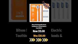 Bitvae Ultrasonic Electric Toothbrush for Adults and Kids